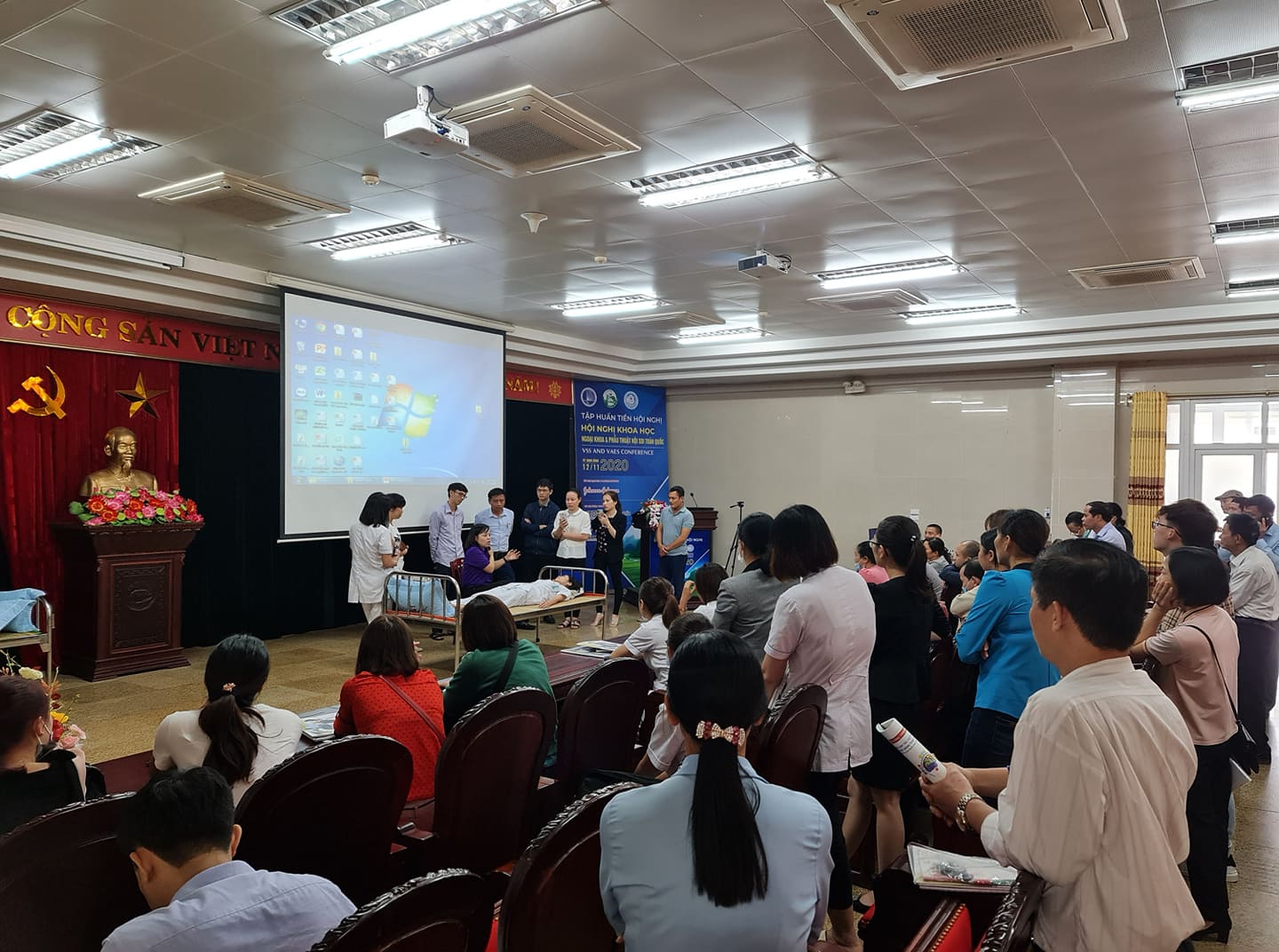 Khoá A1-63 tại Bệnh viện đa khoa tỉnh Ninh Bình (17/11 - 20/11/2020)